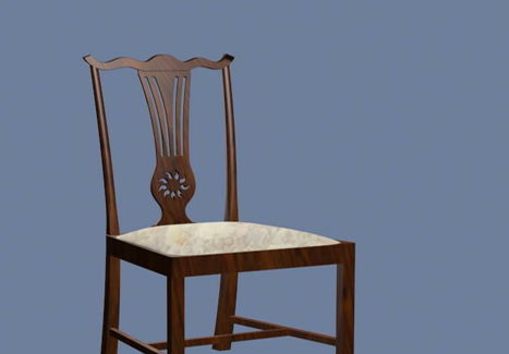 Antique Furniture Wooden Chair V2