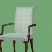 Wood Simple Accent Chair