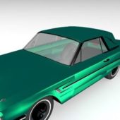 Lowpoly Classic Coupe Car