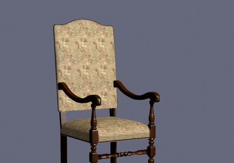 Classic Antique Wooden Chair