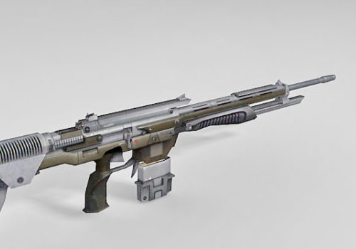 Military Sniper Rifle Gun V3