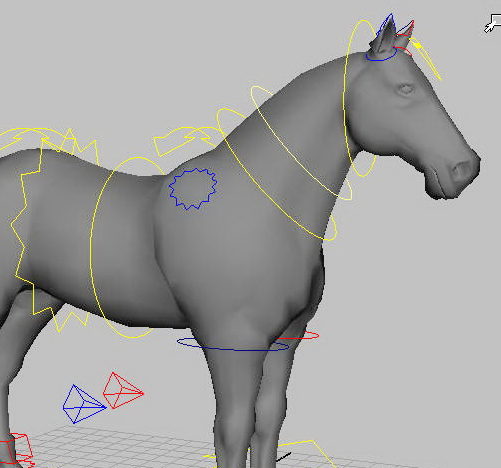 Horse Animal Lowpoly Rigged