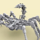 Sci-fi Robotic Scorpion