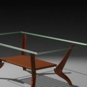 Modern Furniture Glass Coffee Table V1