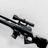 Military Gun Sniper Rifle
