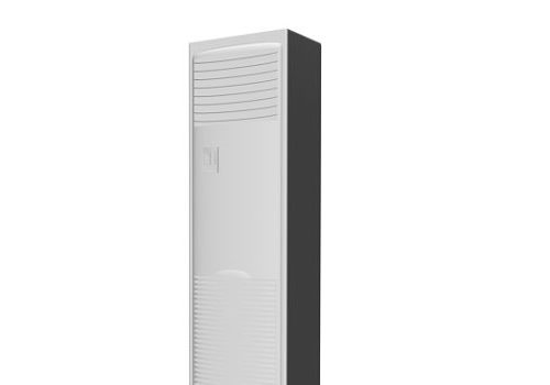 Floor Standing White Air Conditioner