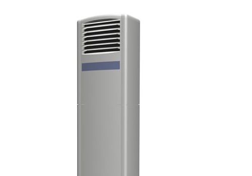 White Floor Standing Air Conditioner