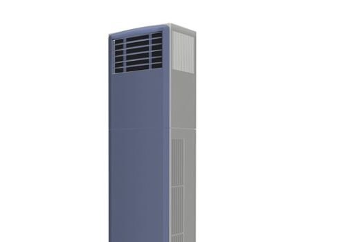 Floor Standing Blue Air Conditioner