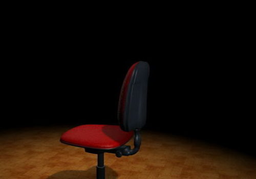 Office Furniture Red Swivel Chair