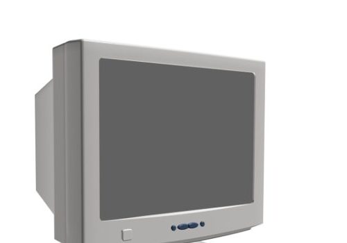 Old Style Crt Monitor