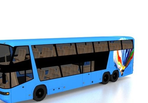 Double Decker Bus Vehicle