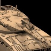 Military Merkava Main Battle Tank