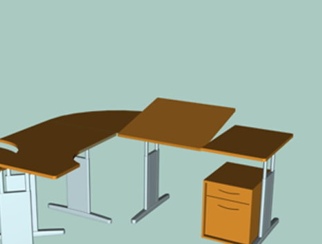 Office Furniture Desk Workstation V1