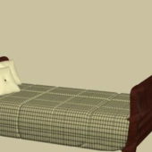 Modern Sleigh Bed Furniture V1