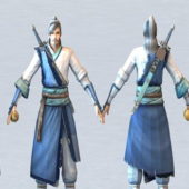 Character Chinese Swordsman