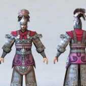 Ancient Character Chinese Warrior V1