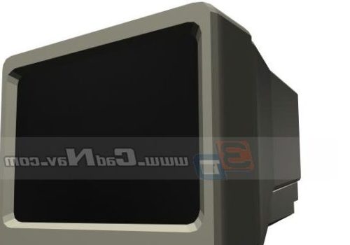 Vintage Computer Crt Monitor V1