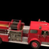 Red Pumper Fire Truck