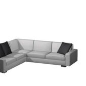 Corner Cloth Sofa | Furniture V1