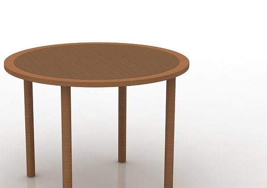 Round Wood Coffee Table | Furniture