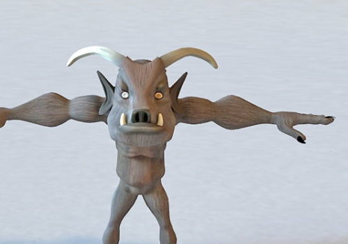 Minotaur Monster With Horn | Animals