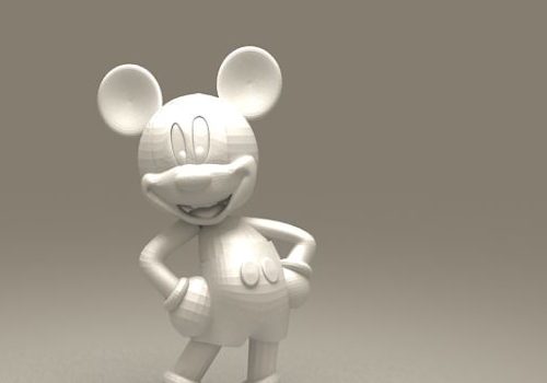 Mickey Mouse Lowpoly | Animals