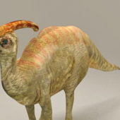 Realistic Parasaurolophus Dinosaur | Animals