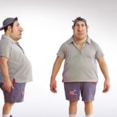 Fat Boy Cartoon Style | Characters