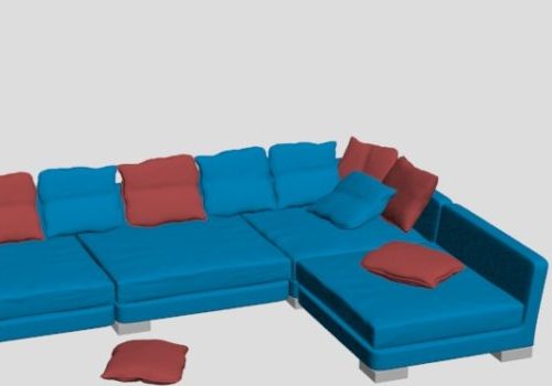 Corner Sectional Sofa Fabric Material | Furniture