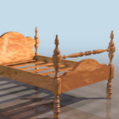 Wood Single Bed | Furniture V1