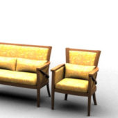 Elegant Vintage Settee Furniture