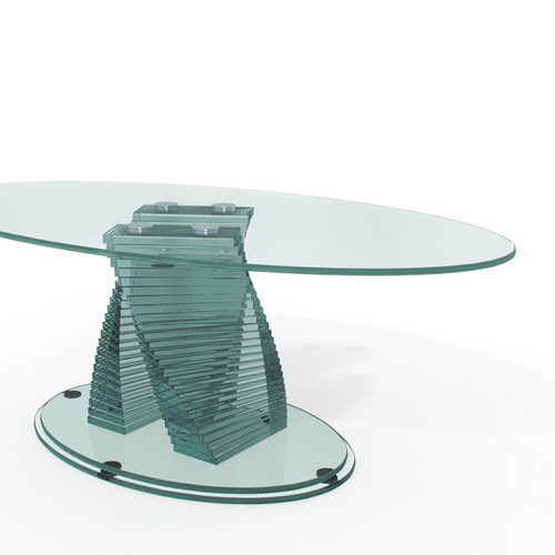 Oval Glass Table Furniture