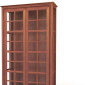 Wooden Display Cabinet Furniture V1