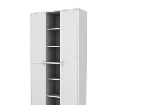 Wardrobe Cabinet With Vertical Shelf Furniture
