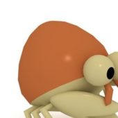 Cartoon Toy Hermit Crab Animals