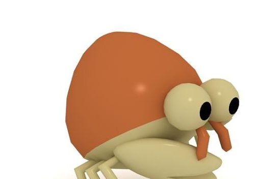 Cartoon Toy Hermit Crab Animals