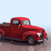 Car 1940s Ford Pick-up Truck