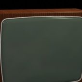 1970s Television Set