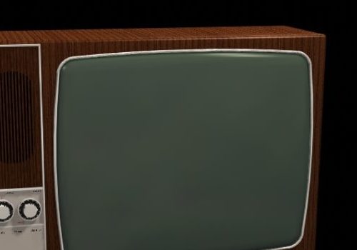 1970s Television Set