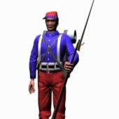 19th Century Soldier Man | Characters