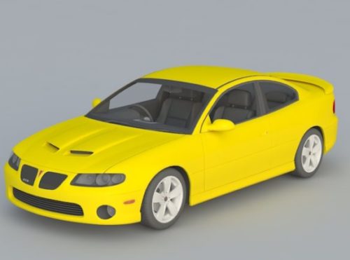 Yellow 2005 Pontiac Gto Car
