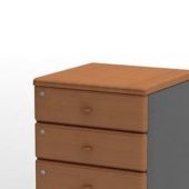 Wood Drawer File Cabinet Furniture