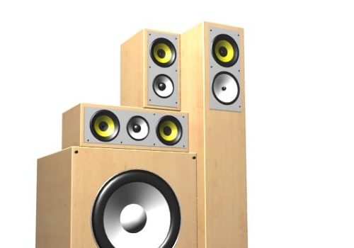 Electronic 3.1 Surround Sound Speakers