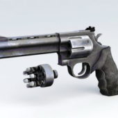 Gun Magnum Revolver Weapon