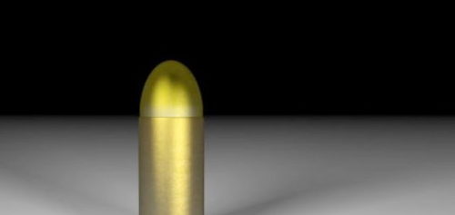 Weapon 45mm Caliber Bullet