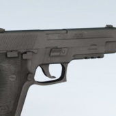 Military Weapon 45mm Handgun