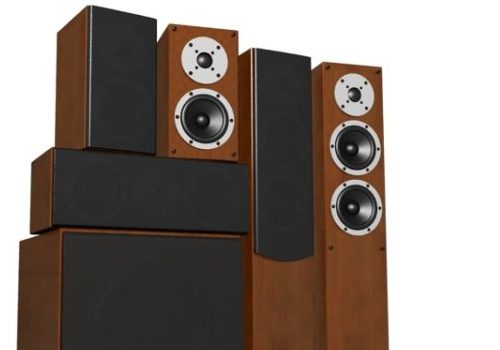 Electronic 5.1 Surround Sound System