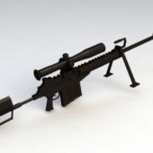 50 Cal Sniper Rifle Weapon Gun