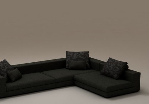 Living Room 6 Seater Fabric Sectional Sofa | Furniture
