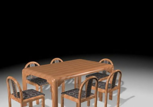 Furniture 7 Piece Dining Set